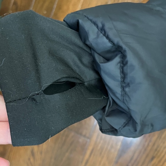 YMI Black Puffer Jacket with Detachable Hood - Picture 4 of 8